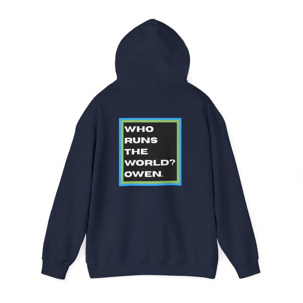 #OWENBROWN Hoodie - Blue and Green