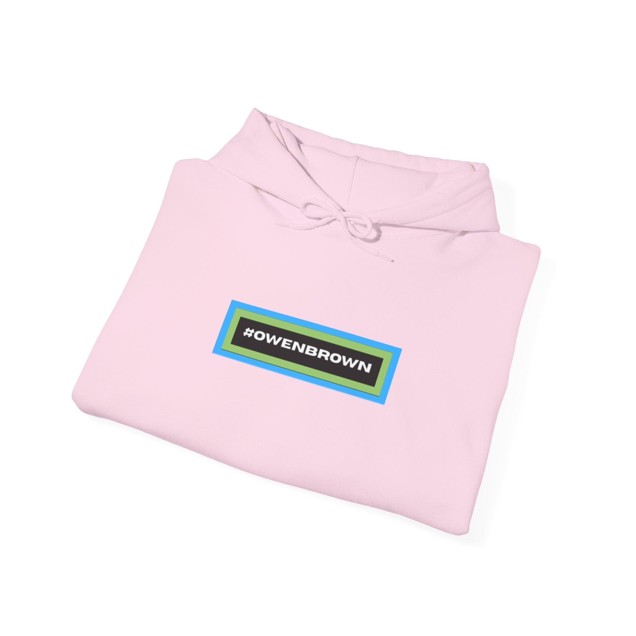 #OWENBROWN Hoodie - Blue and Green