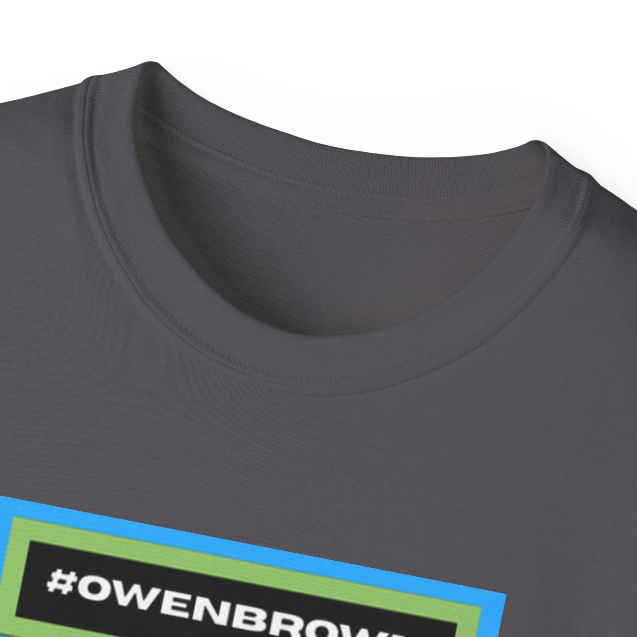 #OWENBROWN Tee - Blue and Green