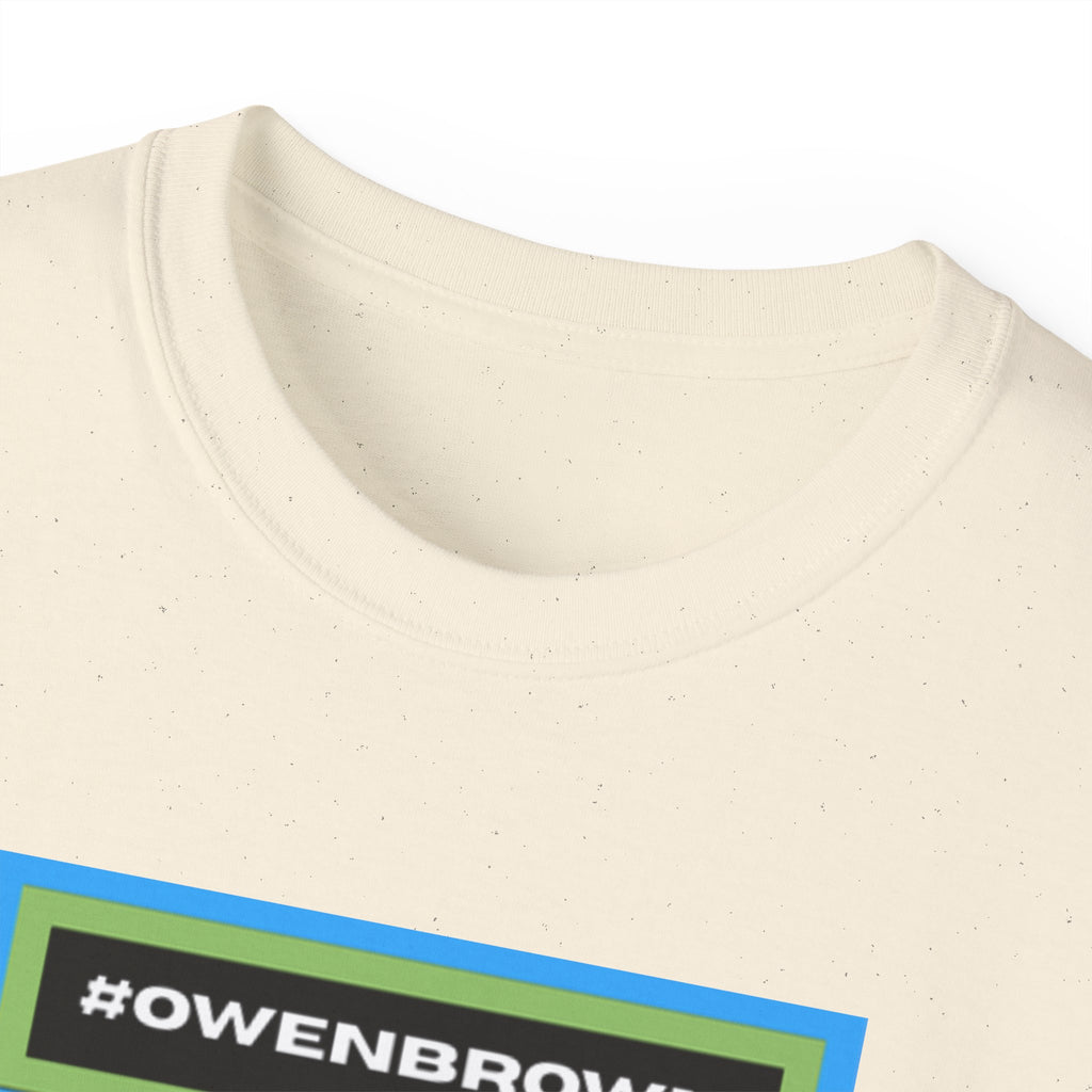 #OWENBROWN Tee - Blue and Green
