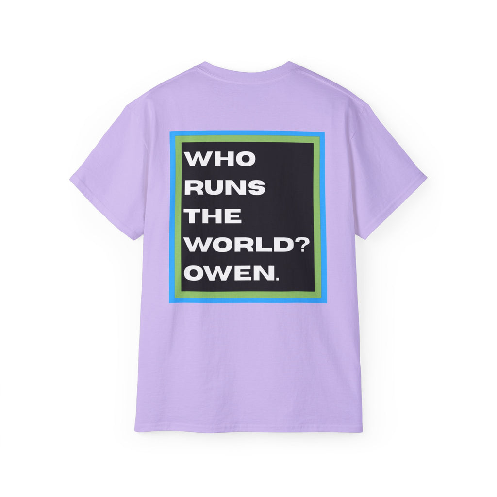 #OWENBROWN Tee - Blue and Green