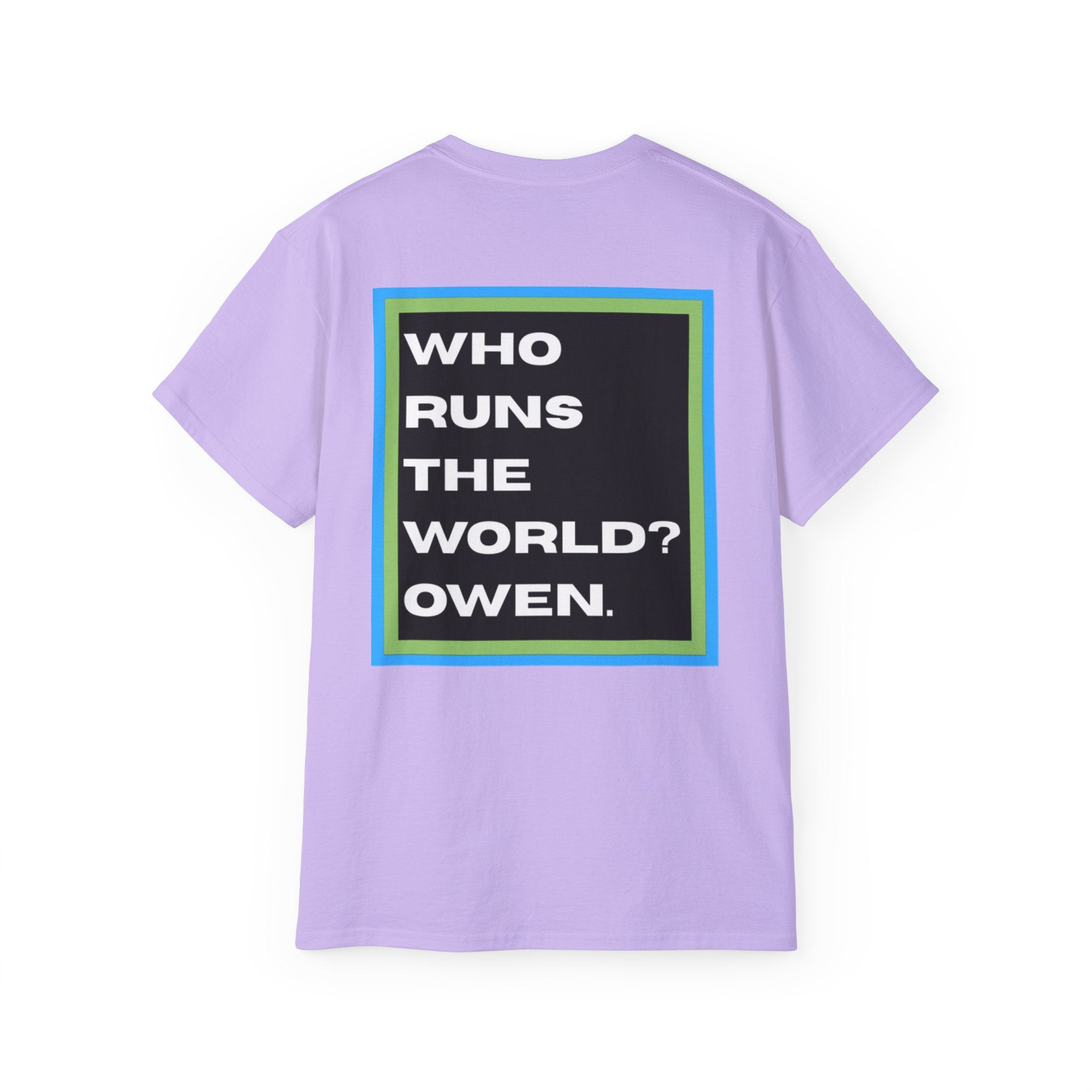 #OWENBROWN Tee - Blue and Green