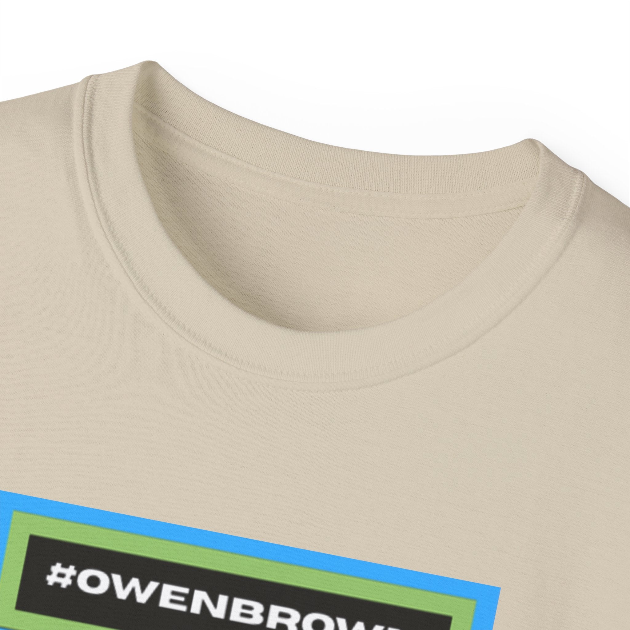 #OWENBROWN Tee - Blue and Green