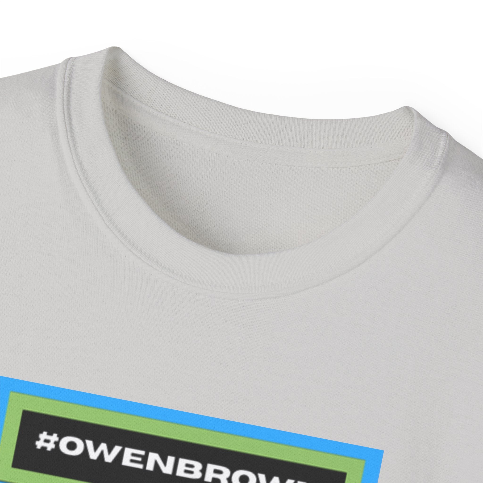#OWENBROWN Tee - Blue and Green
