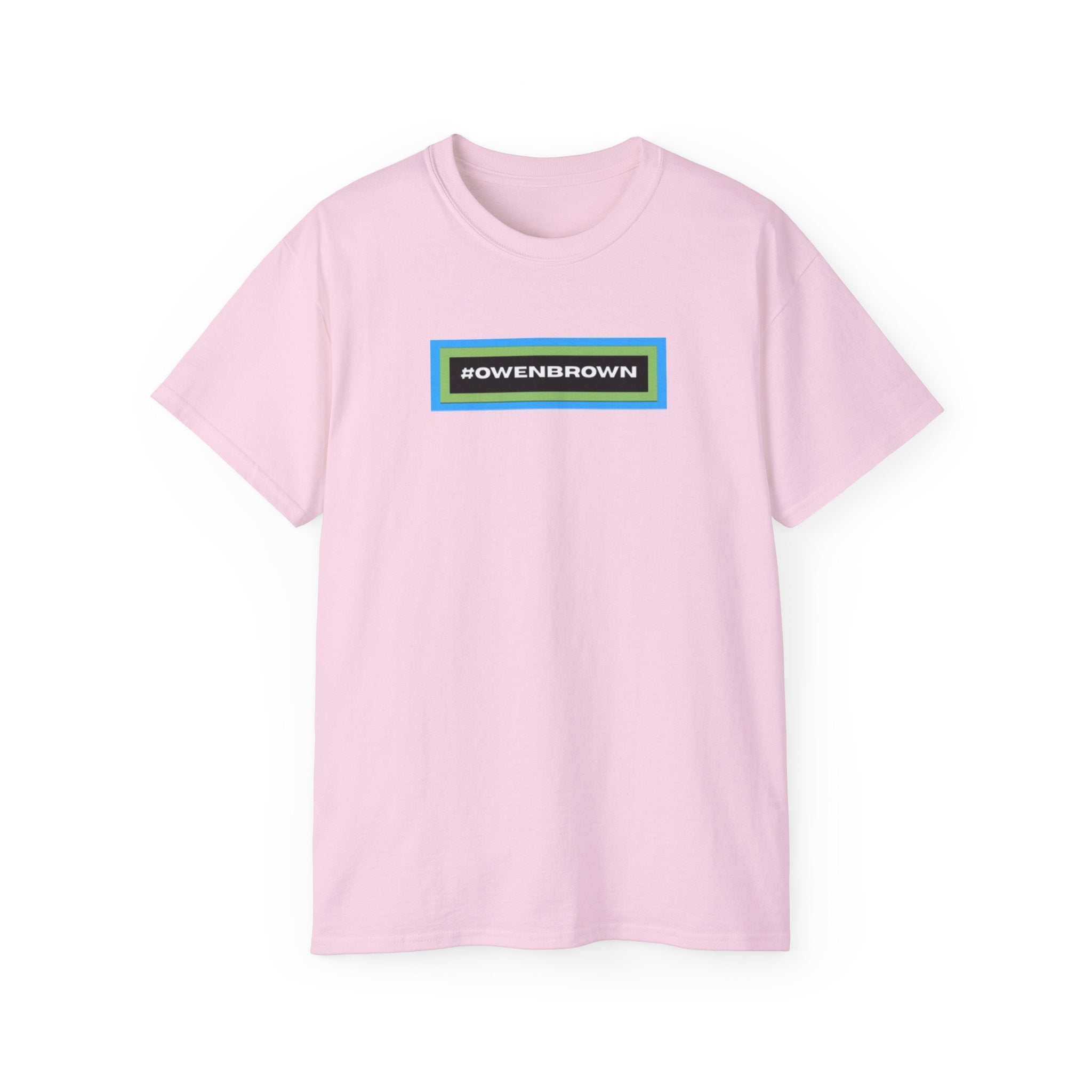 #OWENBROWN Tee - Blue and Green