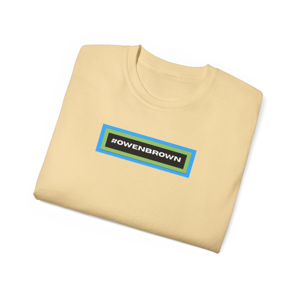 #OWENBROWN Tee - Blue and Green