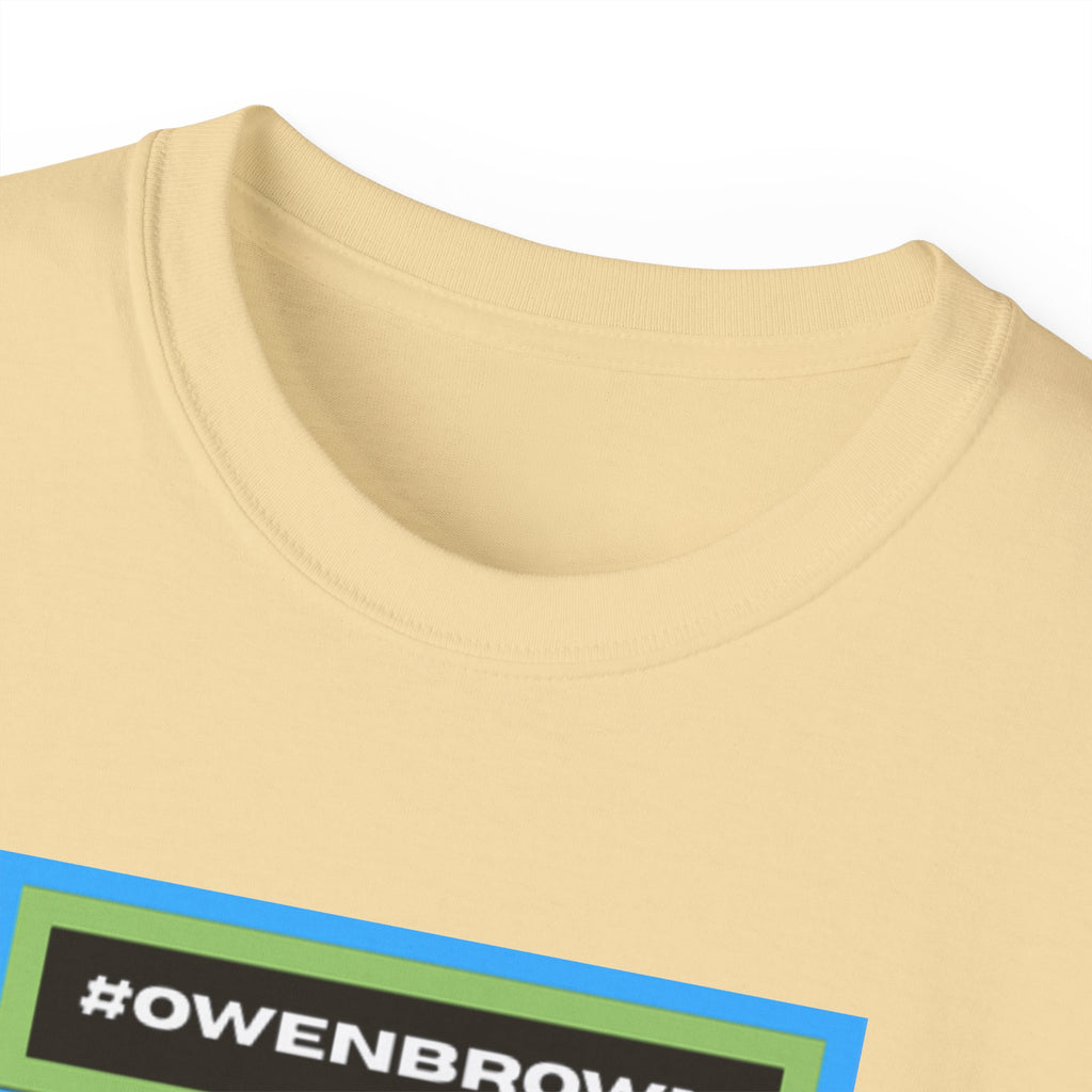 #OWENBROWN Tee - Blue and Green