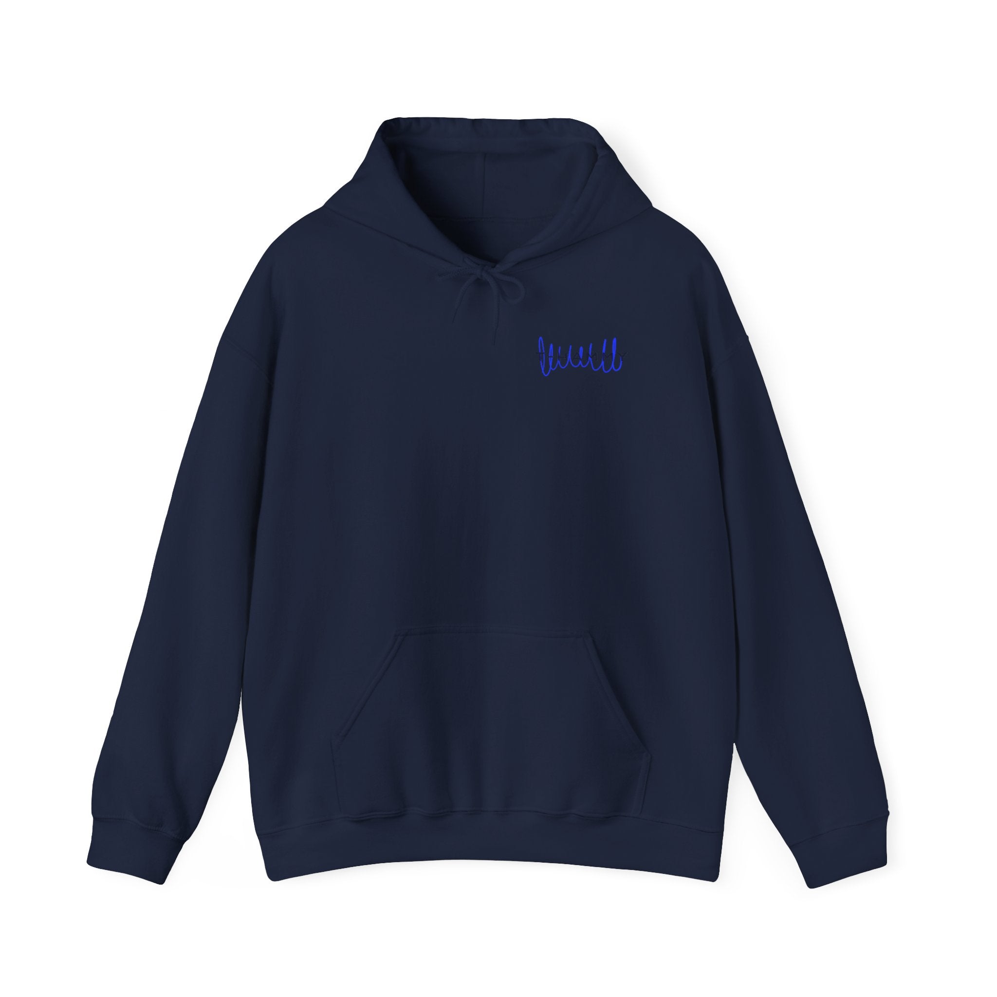 Slinky Hoodie - Black and Blue