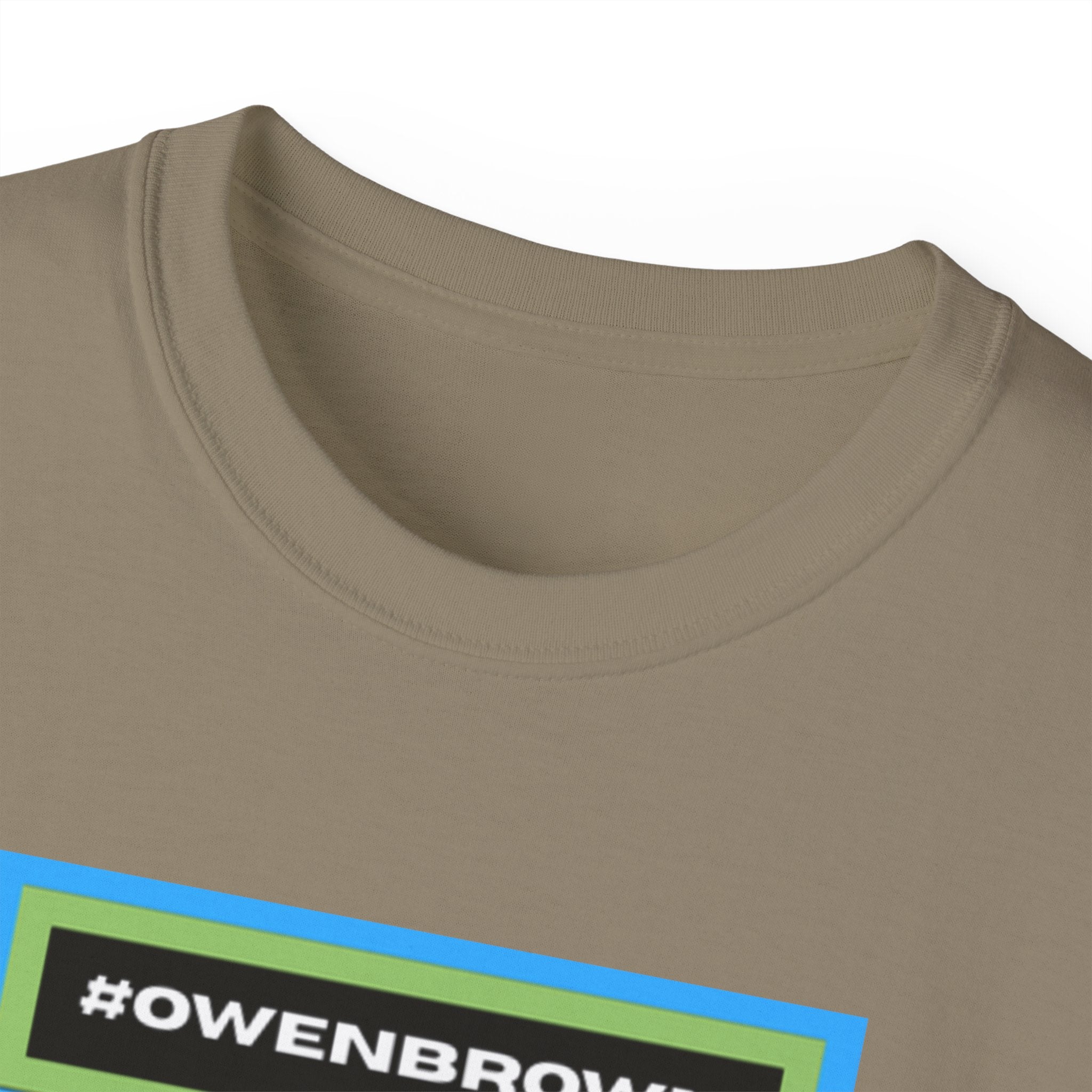 #OWENBROWN Tee - Blue and Green
