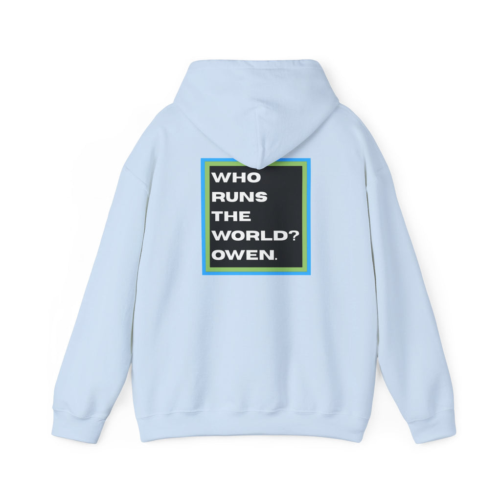 #OWENBROWN Hoodie - Blue and Green