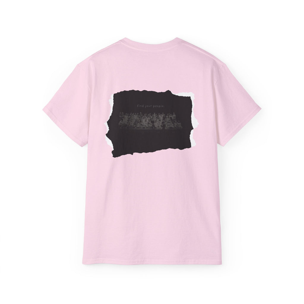 Find Your People Tee - Black and White