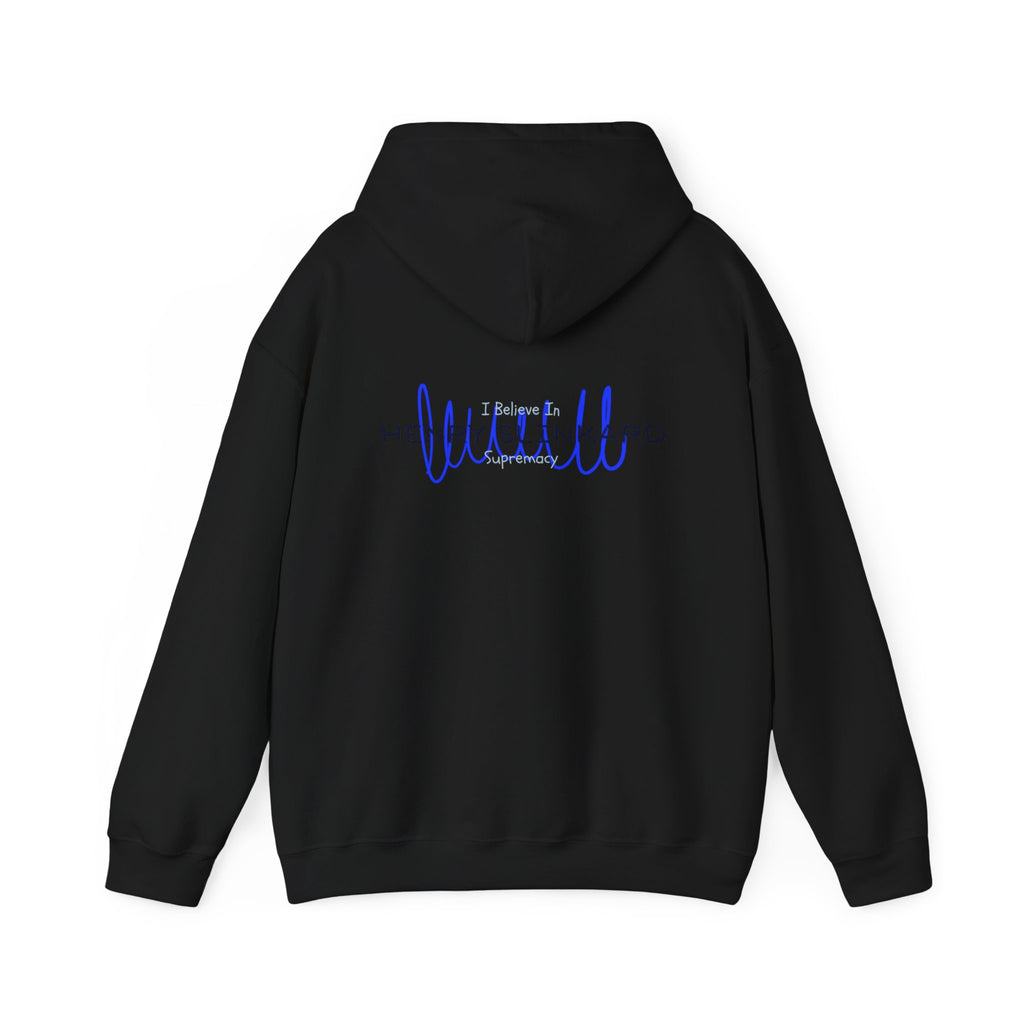 Slinky Hoodie - Black and Blue