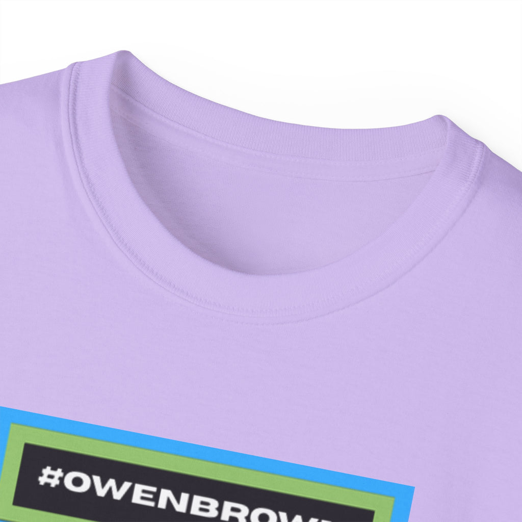 #OWENBROWN Tee - Blue and Green