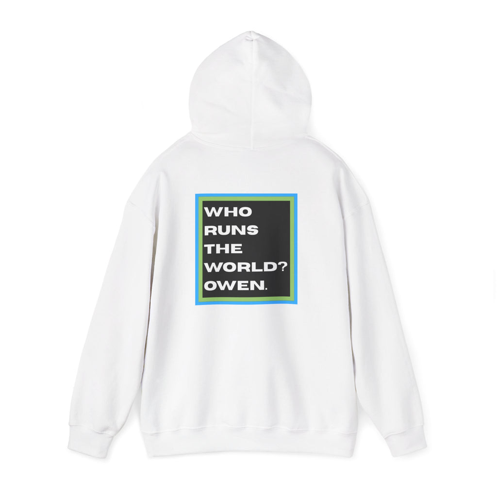 #OWENBROWN Hoodie - Blue and Green