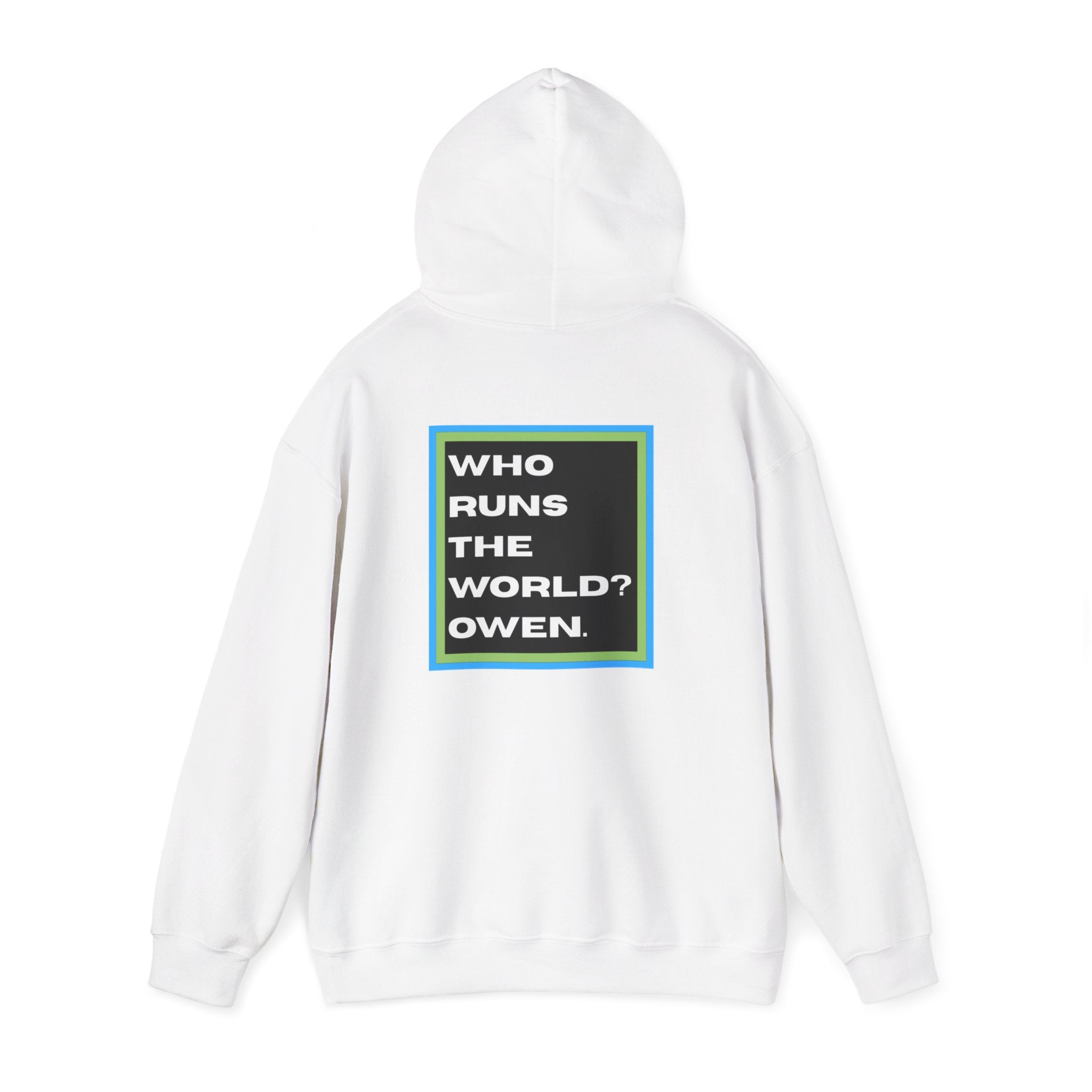 #OWENBROWN Hoodie - Blue and Green