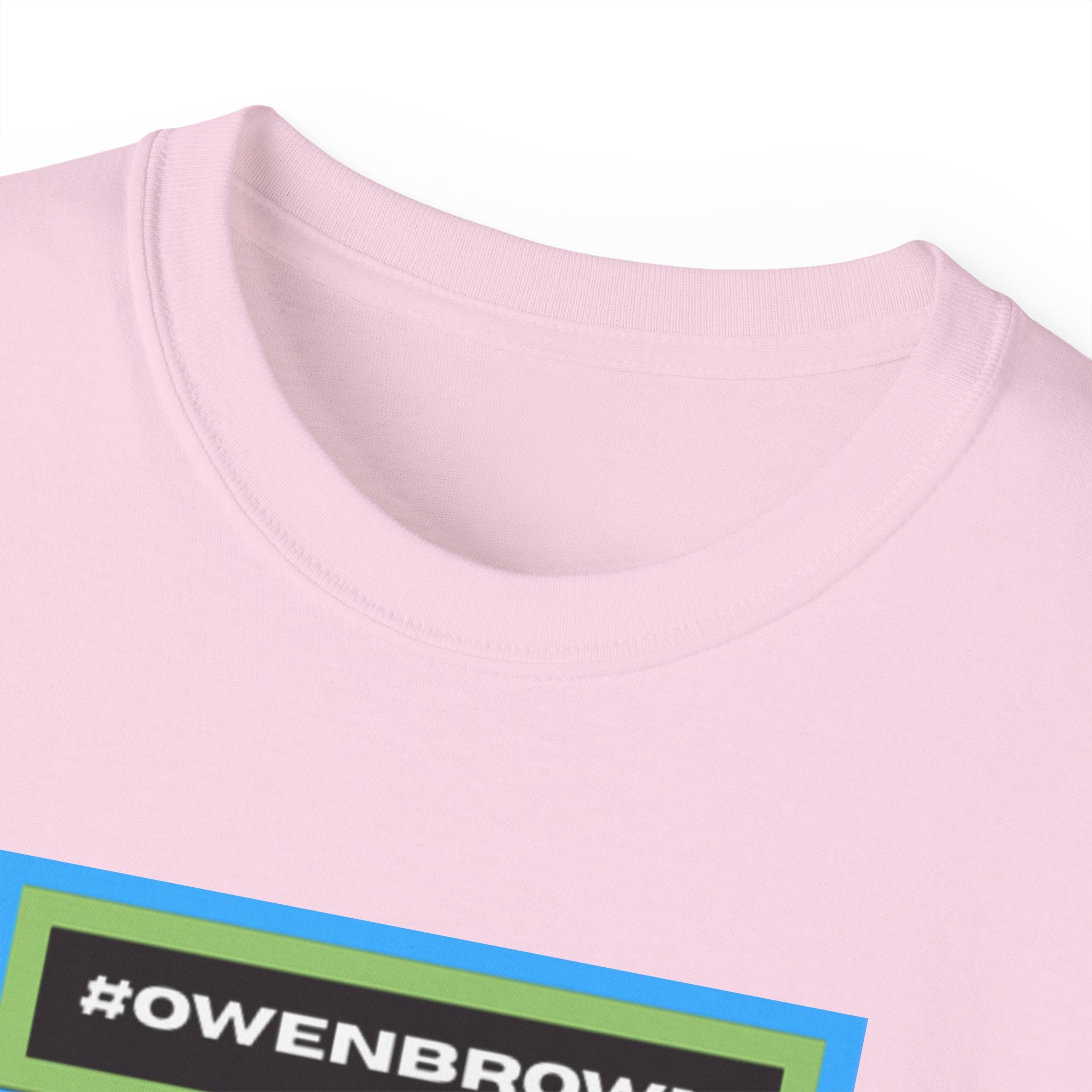 #OWENBROWN Tee - Blue and Green