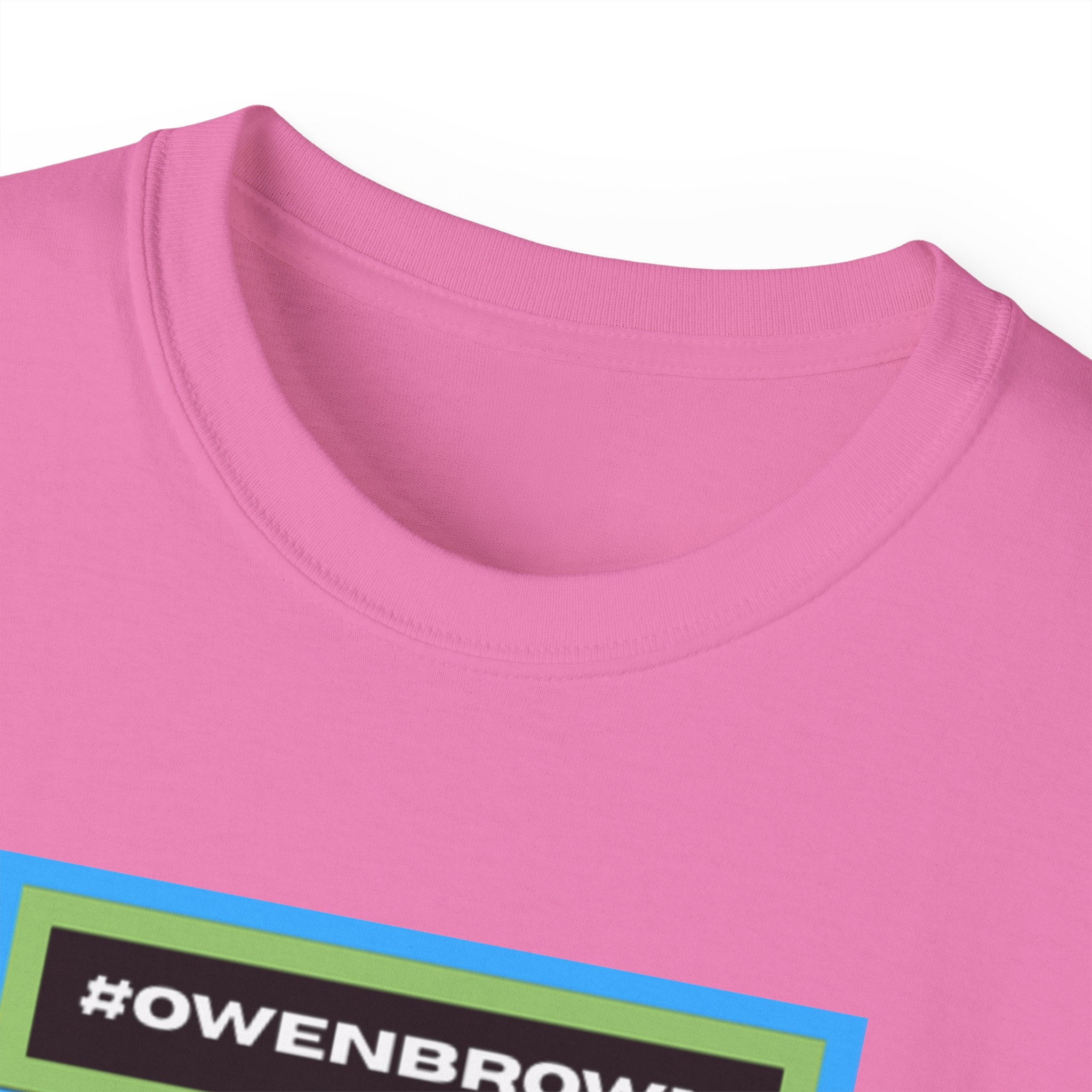 #OWENBROWN Tee - Blue and Green