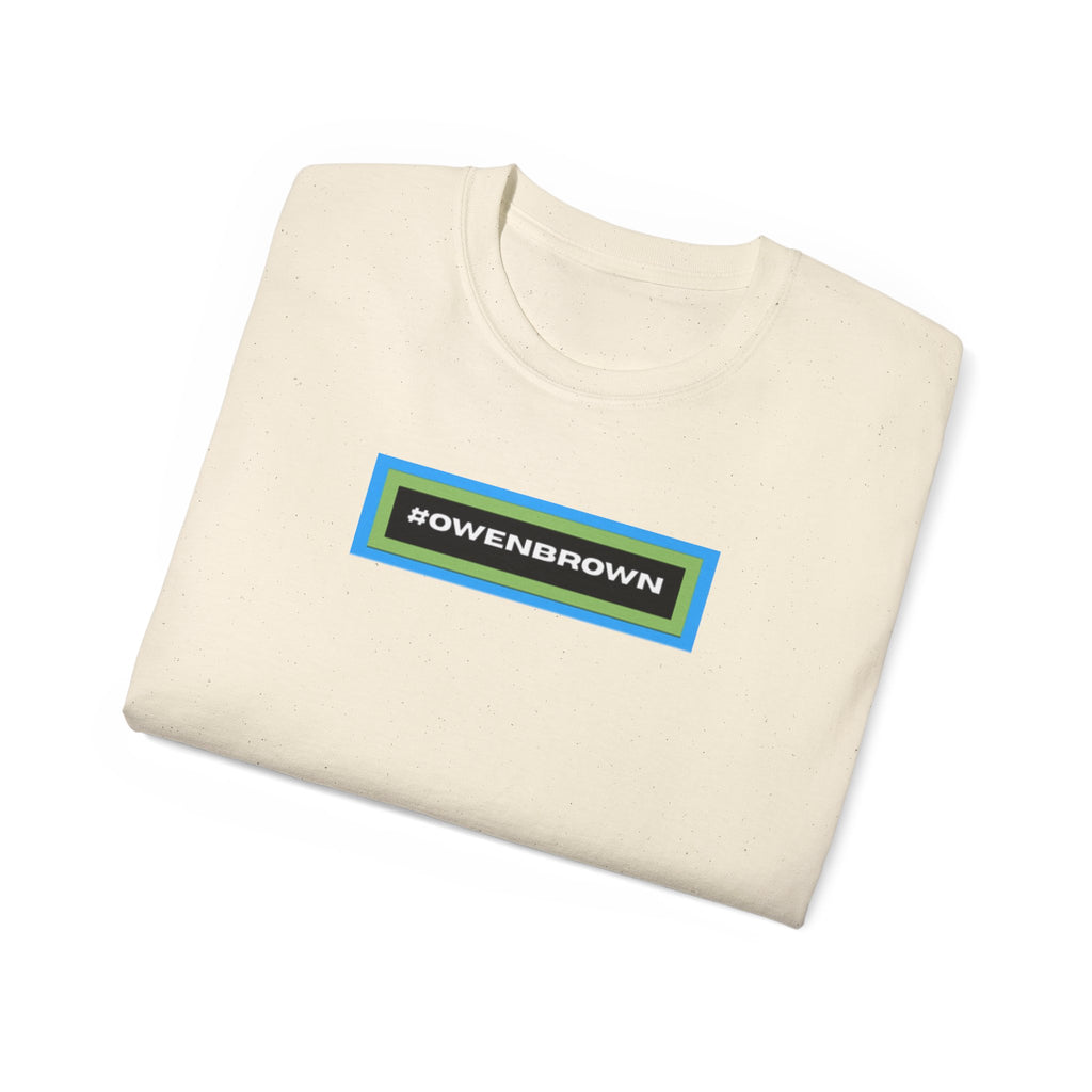 #OWENBROWN Tee - Blue and Green