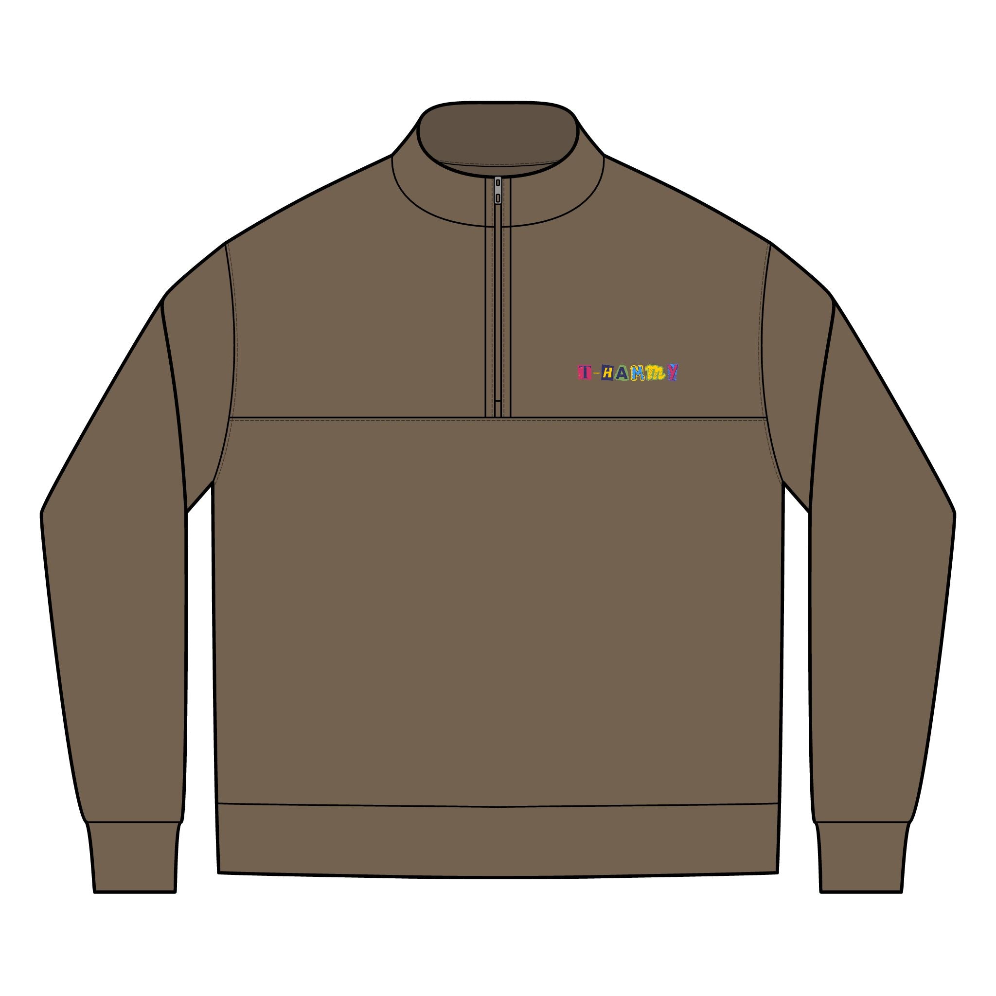 (LIMITED) T-Hammy Classic Quarter Zip - Multicolored