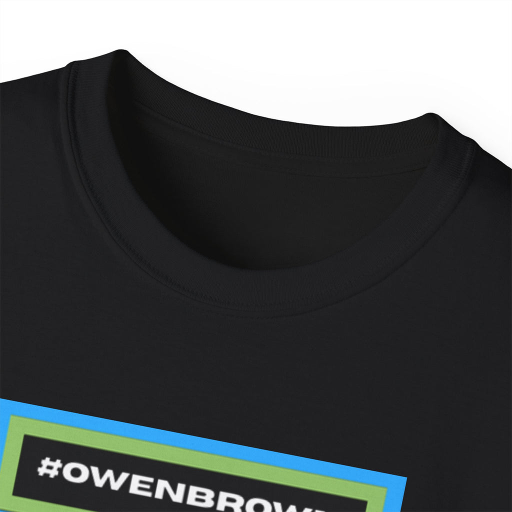 #OWENBROWN Tee - Blue and Green