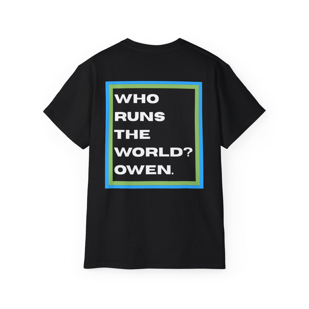 #OWENBROWN Tee - Blue and Green