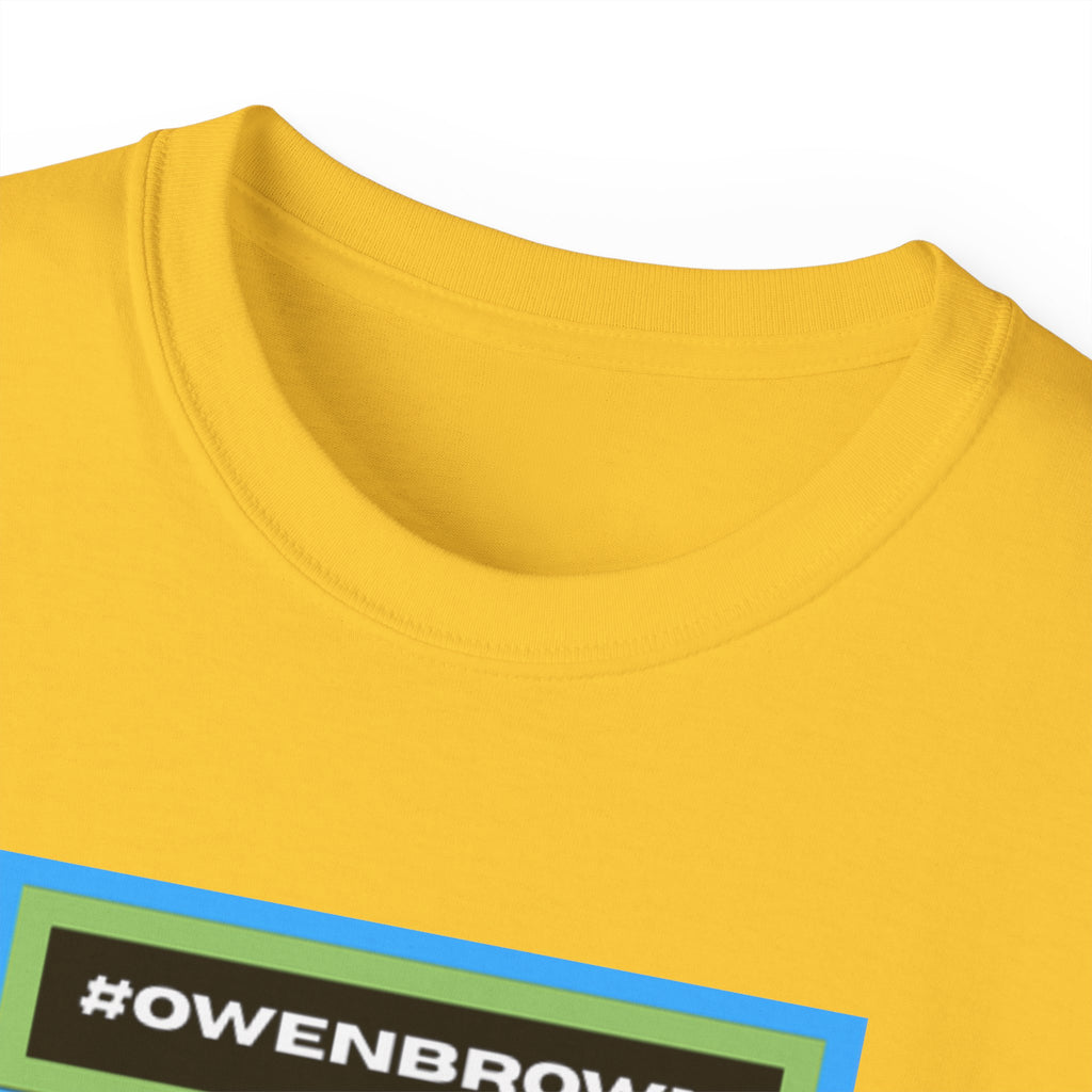 #OWENBROWN Tee - Blue and Green