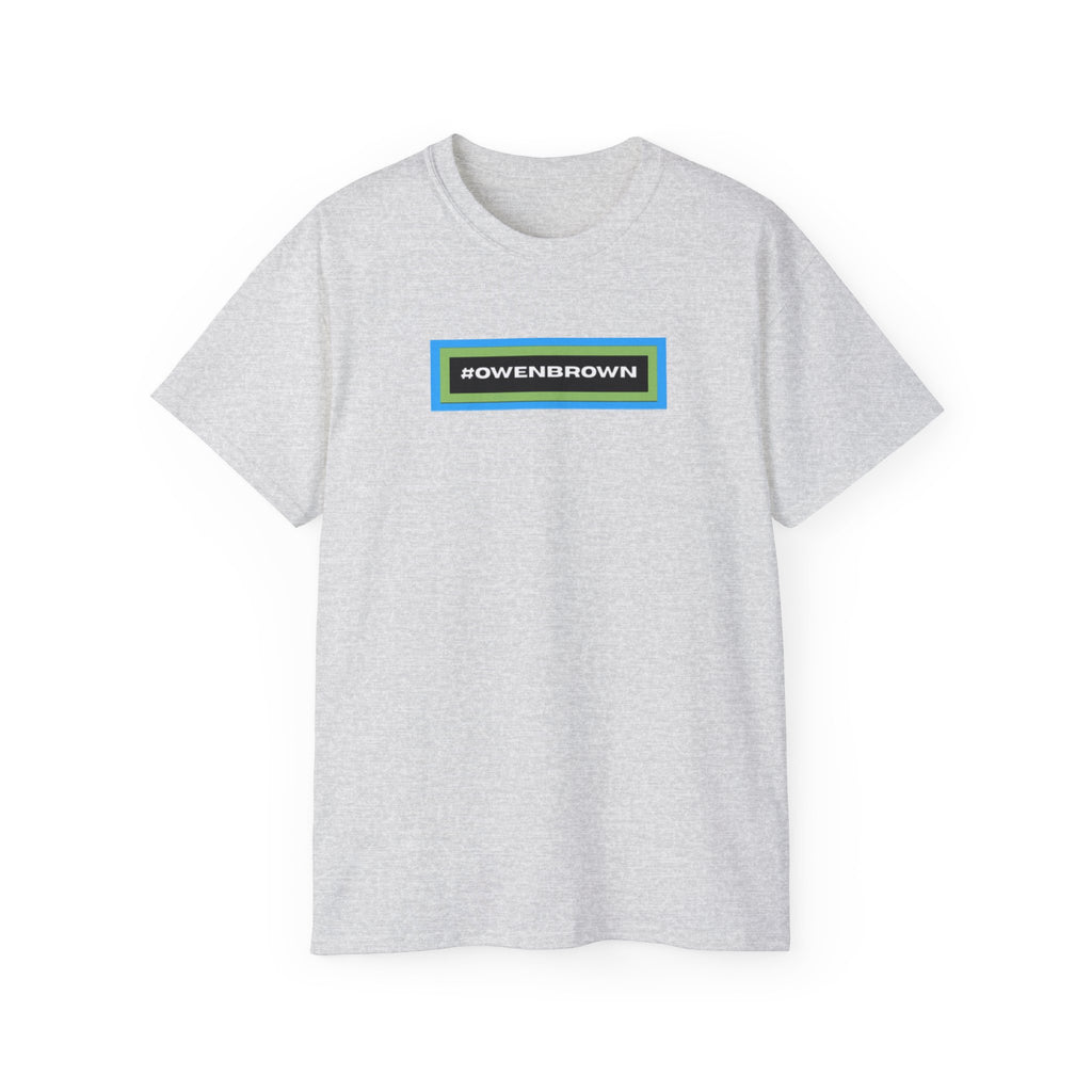 #OWENBROWN Tee - Blue and Green