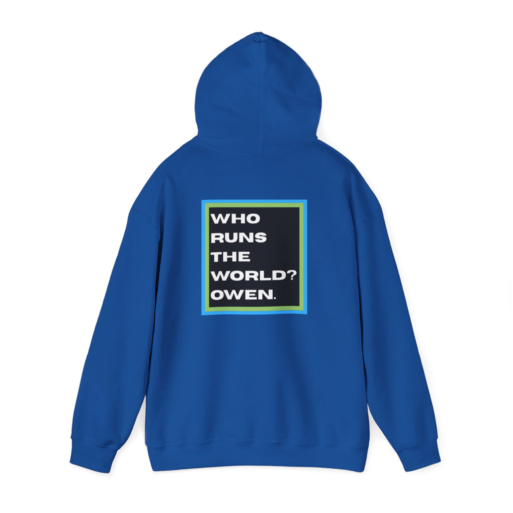 #OWENBROWN Hoodie - Blue and Green