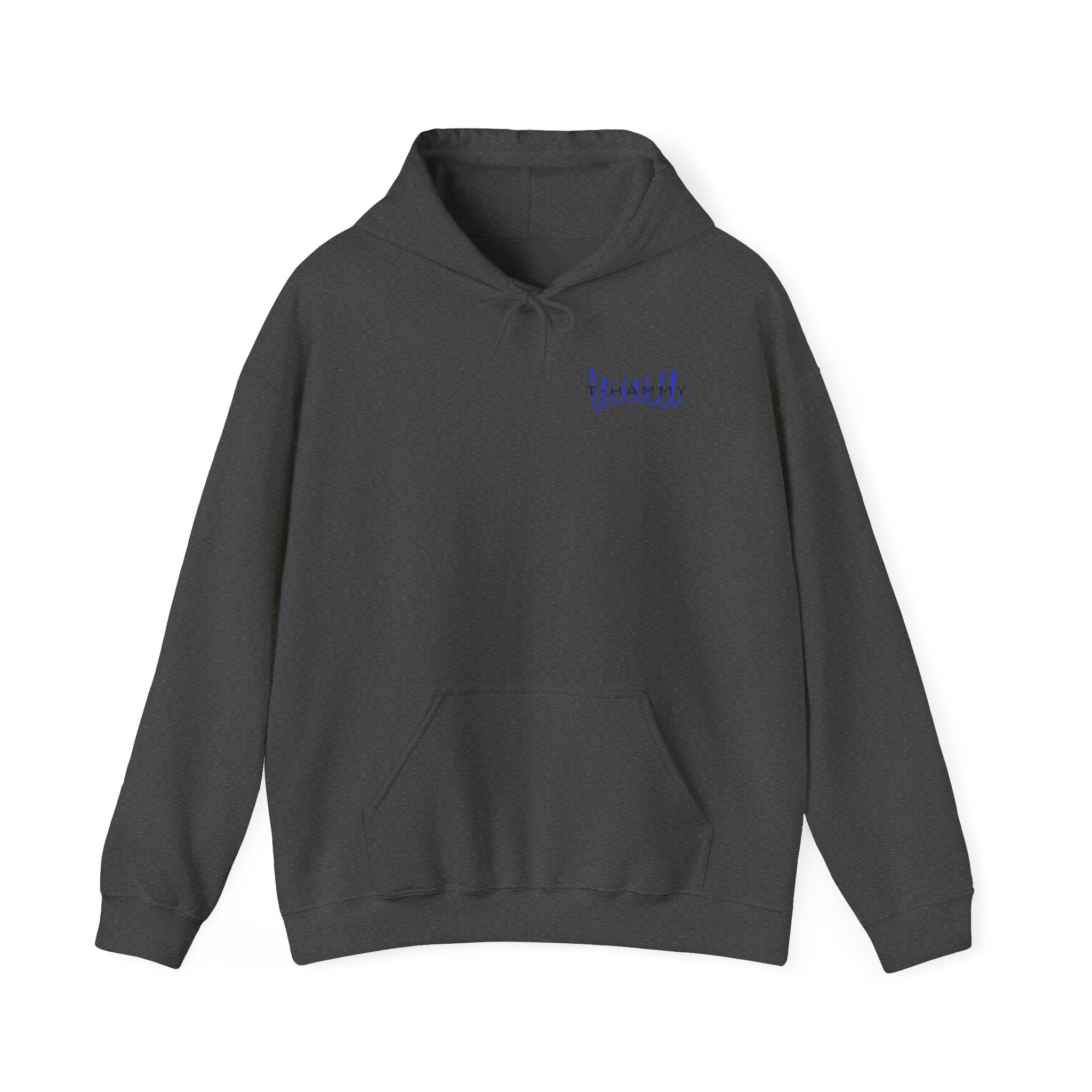 Slinky Hoodie - Black and Blue