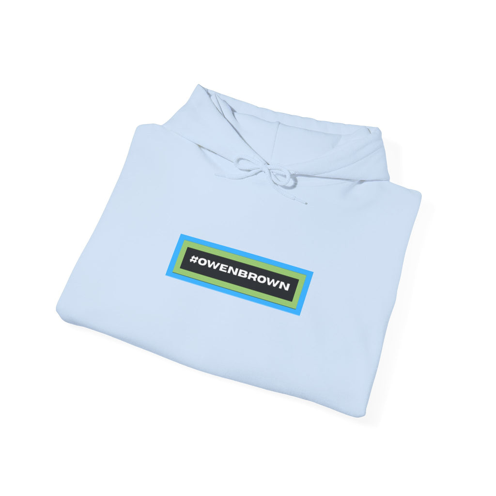 #OWENBROWN Hoodie - Blue and Green