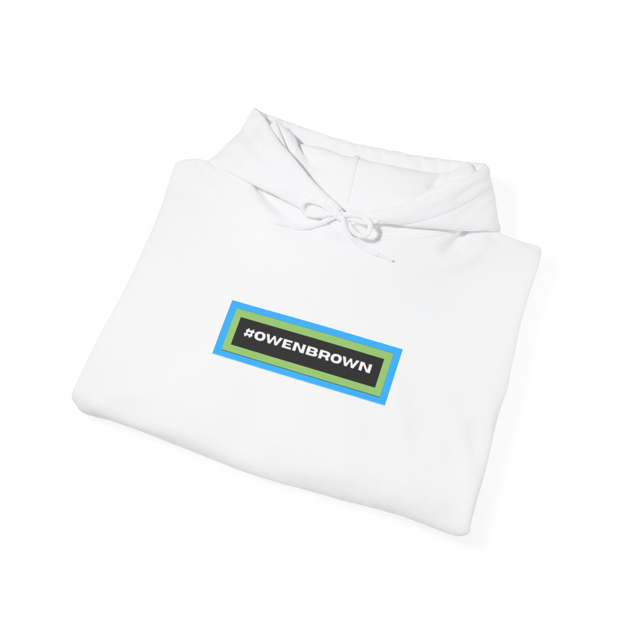 #OWENBROWN Hoodie - Blue and Green