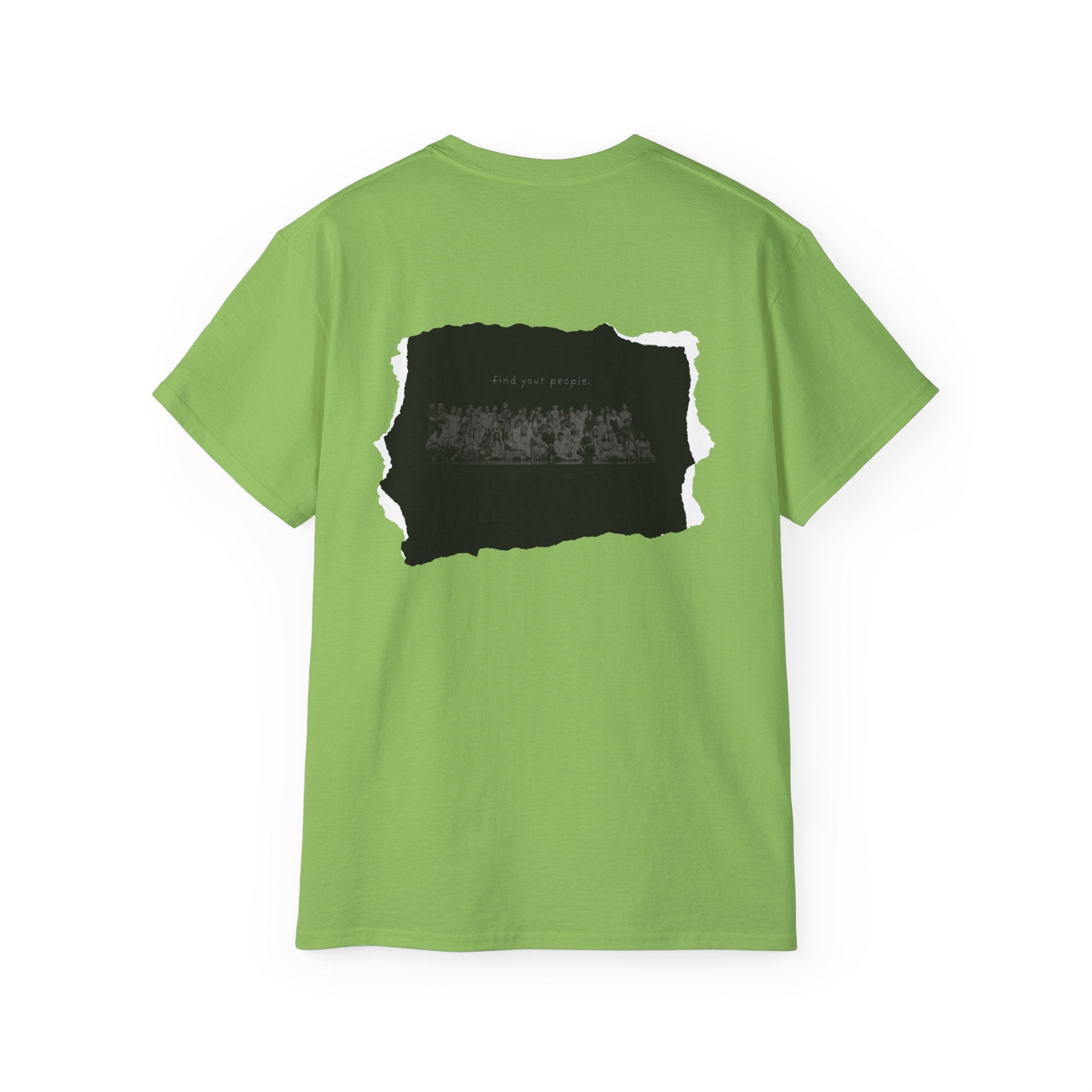 Find Your People Tee - Black and White