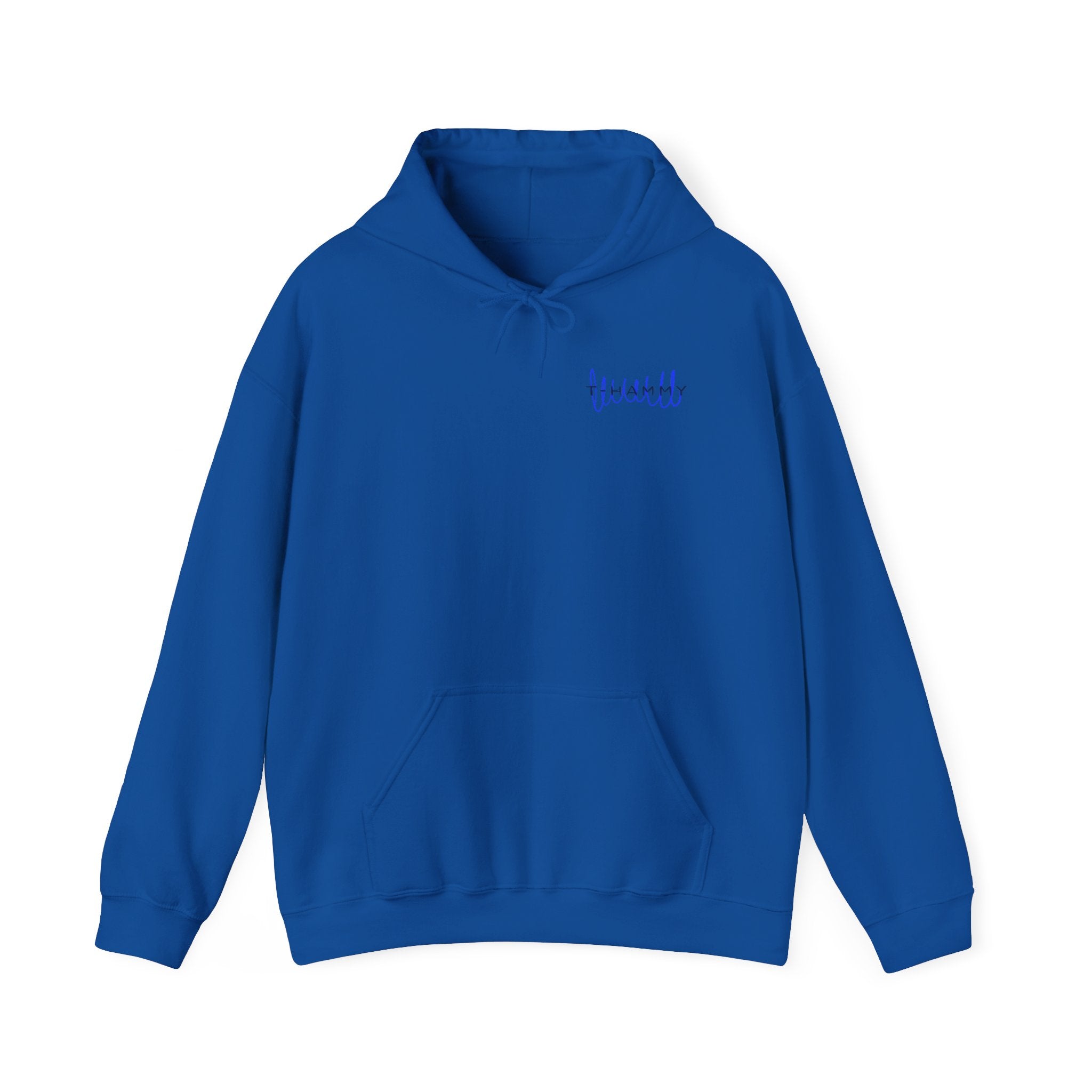Slinky Hoodie - Black and Blue