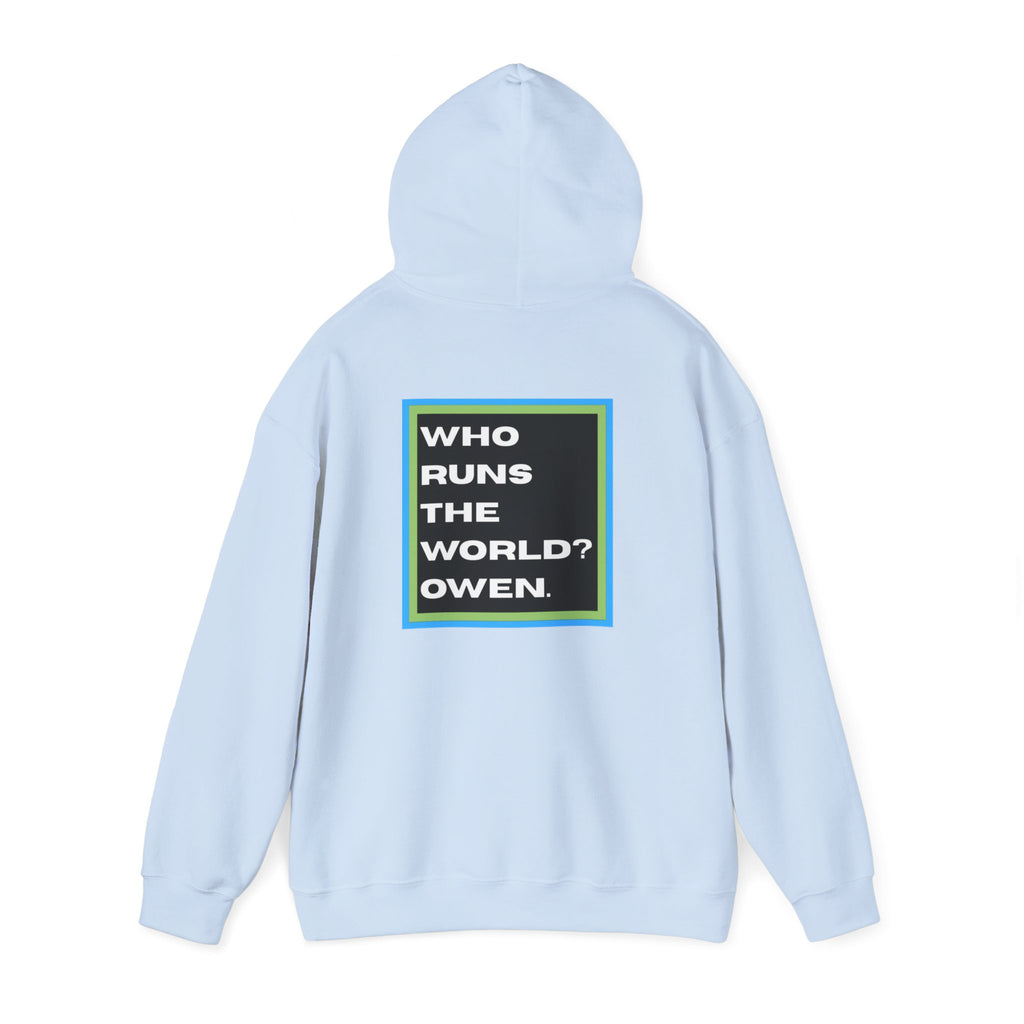#OWENBROWN Hoodie - Blue and Green