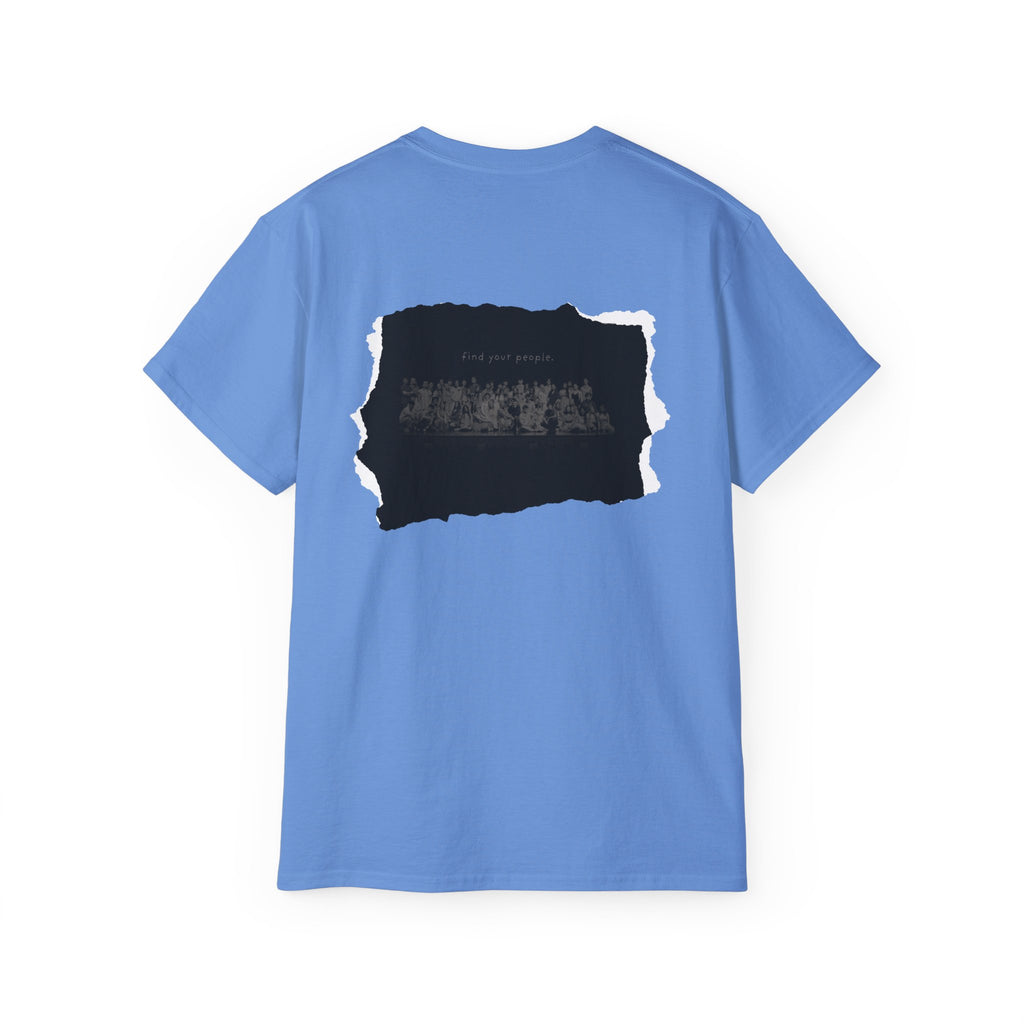 Find Your People Tee - Black and White