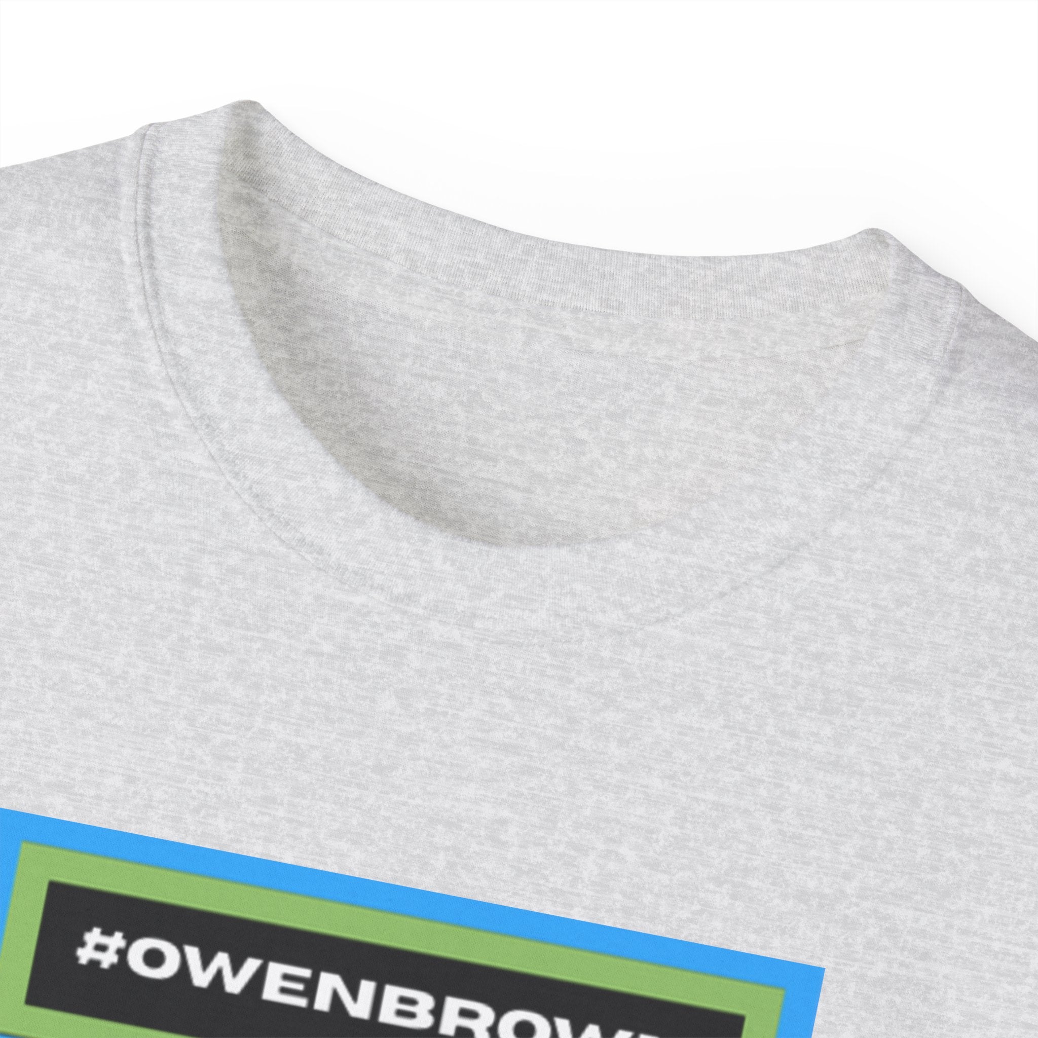 #OWENBROWN Tee - Blue and Green
