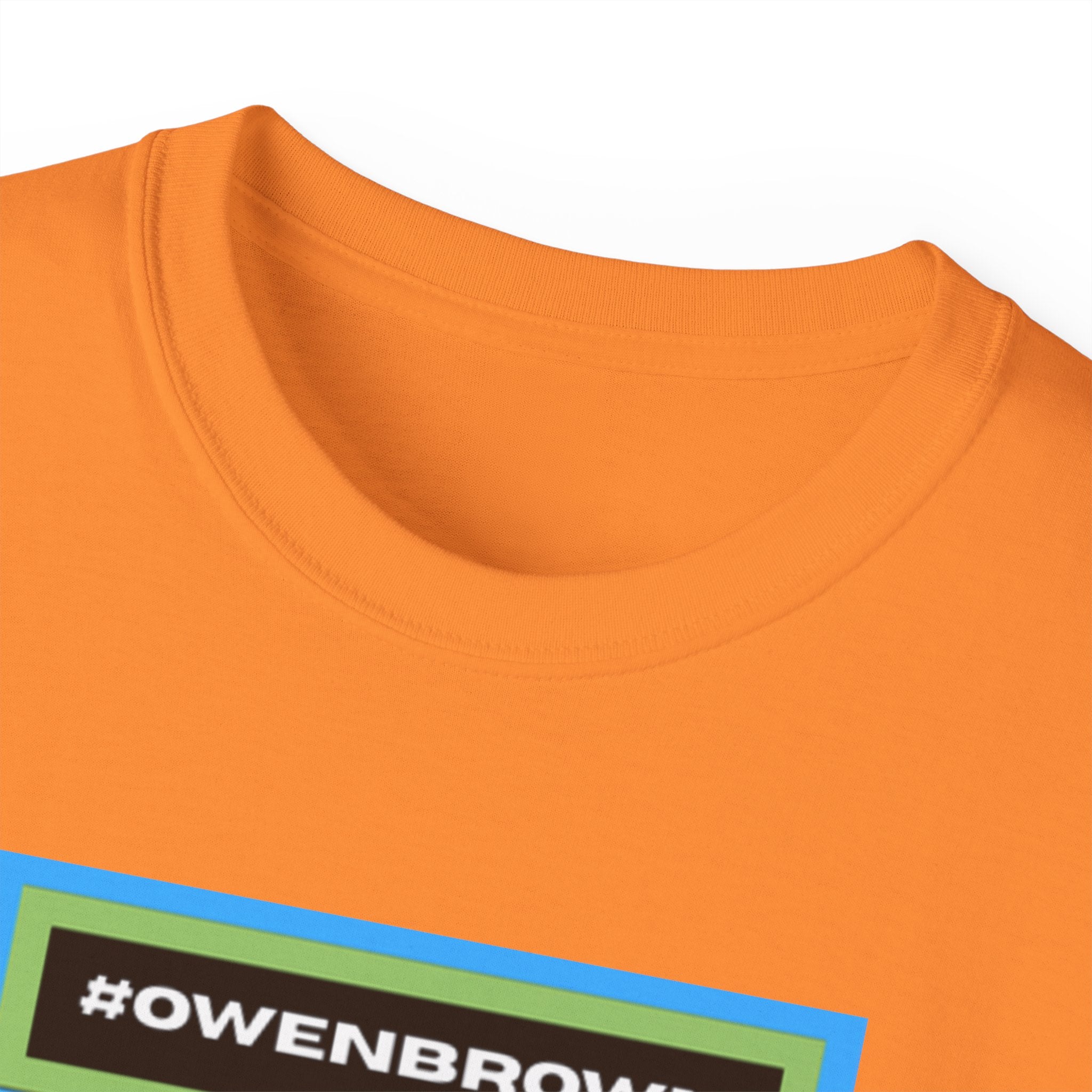 #OWENBROWN Tee - Blue and Green
