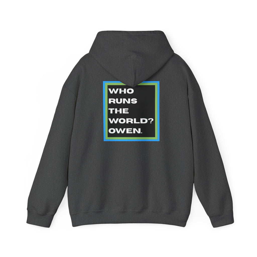 #OWENBROWN Hoodie - Blue and Green