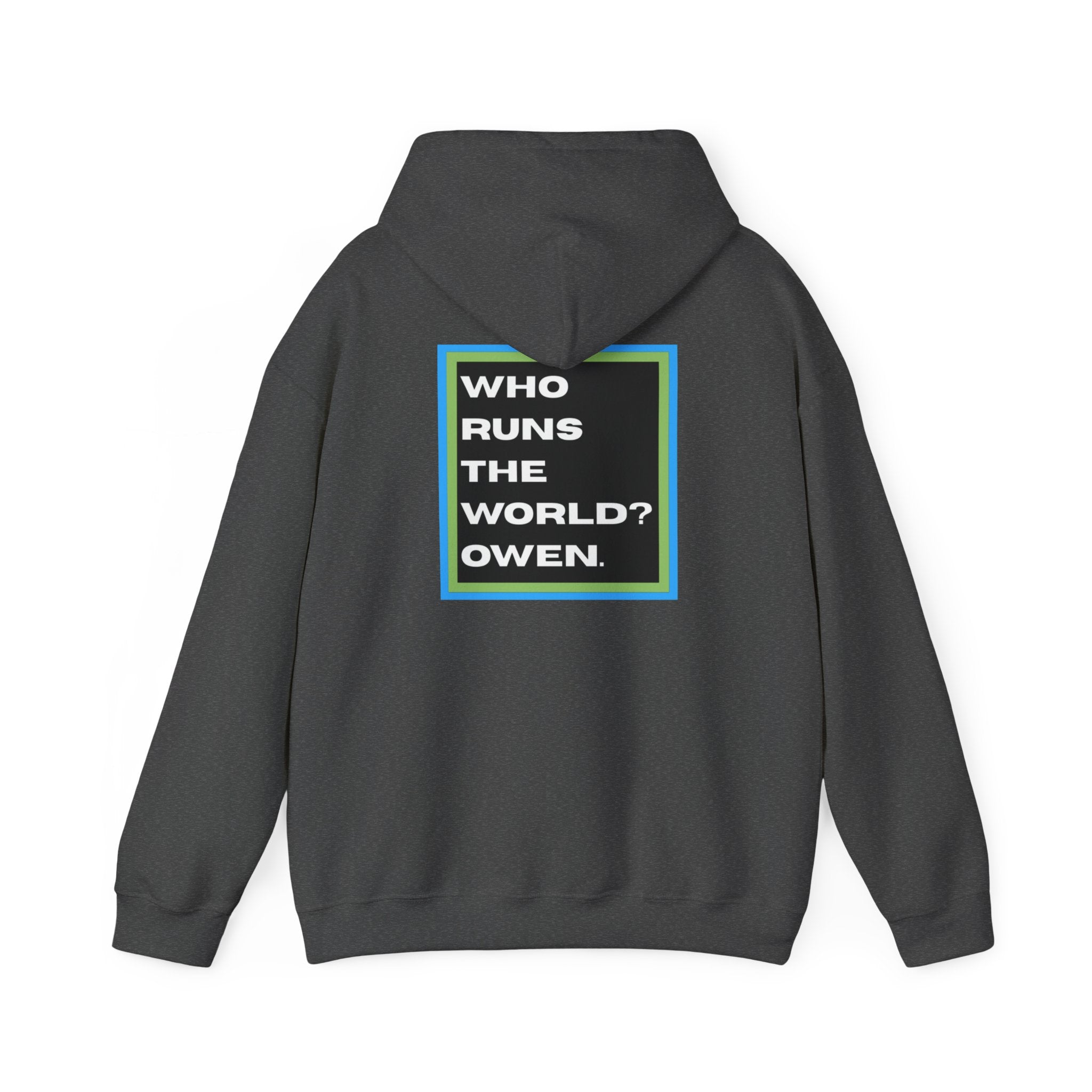 #OWENBROWN Hoodie - Blue and Green